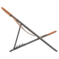 thumbnail image 3 of Lafuma Maxi Transat Colorblock Pliable Inclinable Sling Chaise Longue, Clémentine, 3 of 5