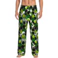 thumbnail image 1 of Balery Soccer1 print Men's Pajama Pants,Ultra Lightweight Pjs,Lounge Pant-Small, 1 of 6
