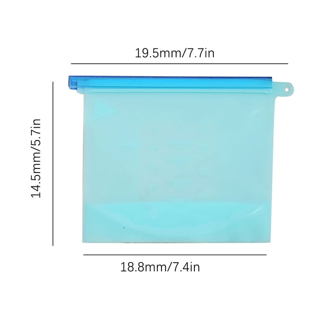 Bdday Cereal Containers Storage Fresh-Keeping Bag Portable Self Sealing Bag Sealing Bag Food Storage Bag Sugar Container