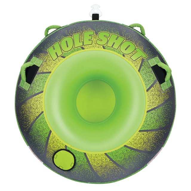 Full Throttle Full Throttle 302000-400-001-21 Tube Remorquable Hole Shot - 1 Cavalier - Vert