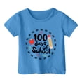 thumbnail image 1 of TZEWGL T-Shirts pour Enfants Imprimé Dessin Animé Col Rond Ample Manches Courtes Vêtements pour Filles Garçons Taille 6-7T, 1 of 4