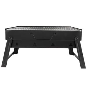 Élevé BBQ Grill, Barbecue en acier inoxydable Grill Thicken Cuisine BBQ Poêle Charcoal Barbecue Grill pour le camping de plein air Randonnées pique-niques
