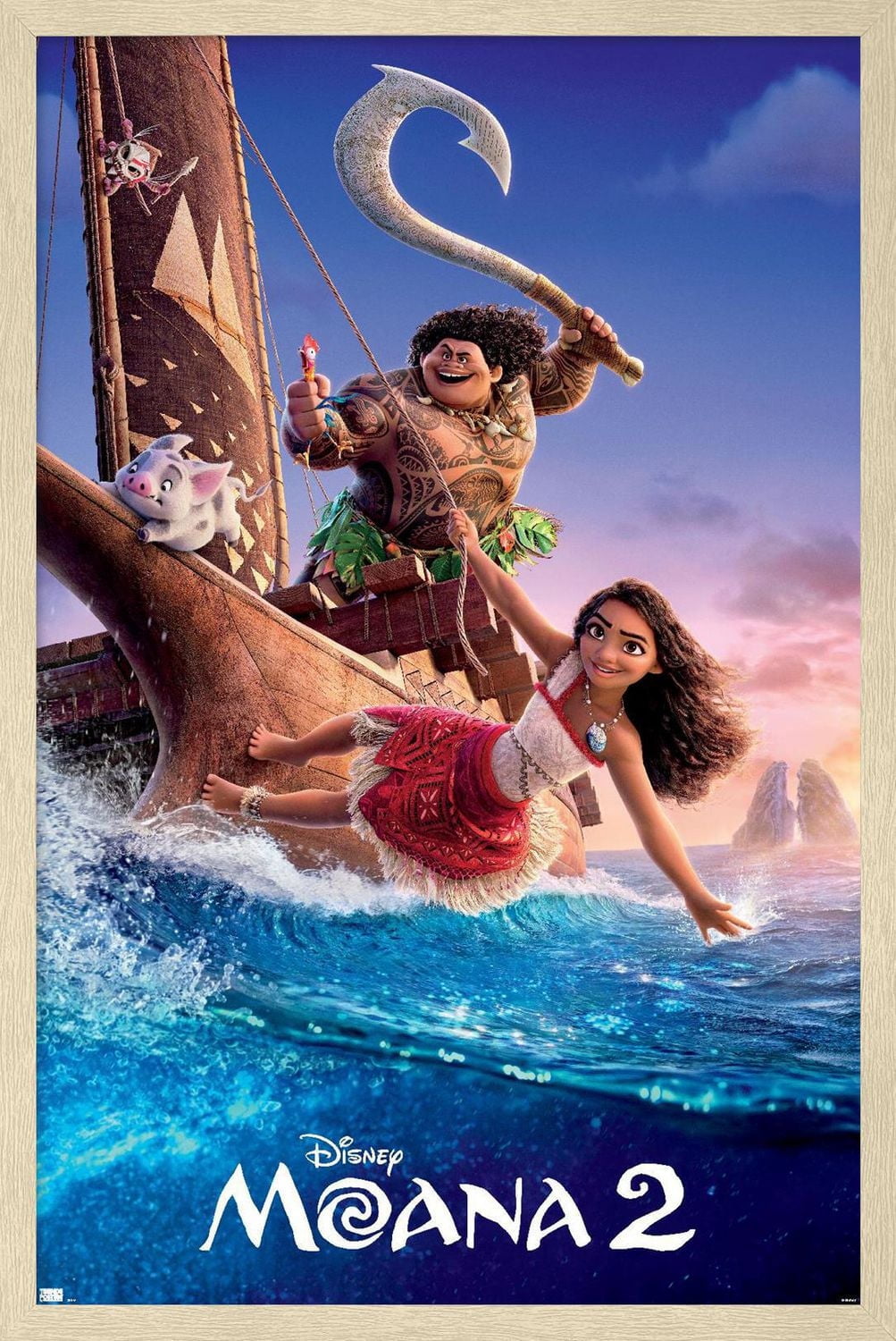 Disney Moana 2 - Une feuille