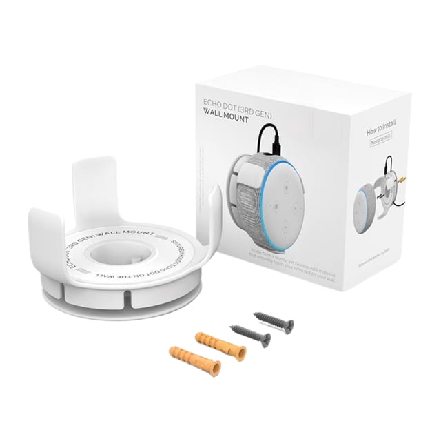 Transemion ABS Smart Wall Bracket Wall Home Organized For Google Mini For E 3 White