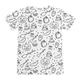 thumbnail image 3 of Ensemble de Pyjama Imprimé pour Filles, Confortable, Col Rond, Tenue de Nuit, Loungewear Doux pour Tout-Petits et Enfants, Tenue Décontractée de Printemps et d'Été, 3 of 6