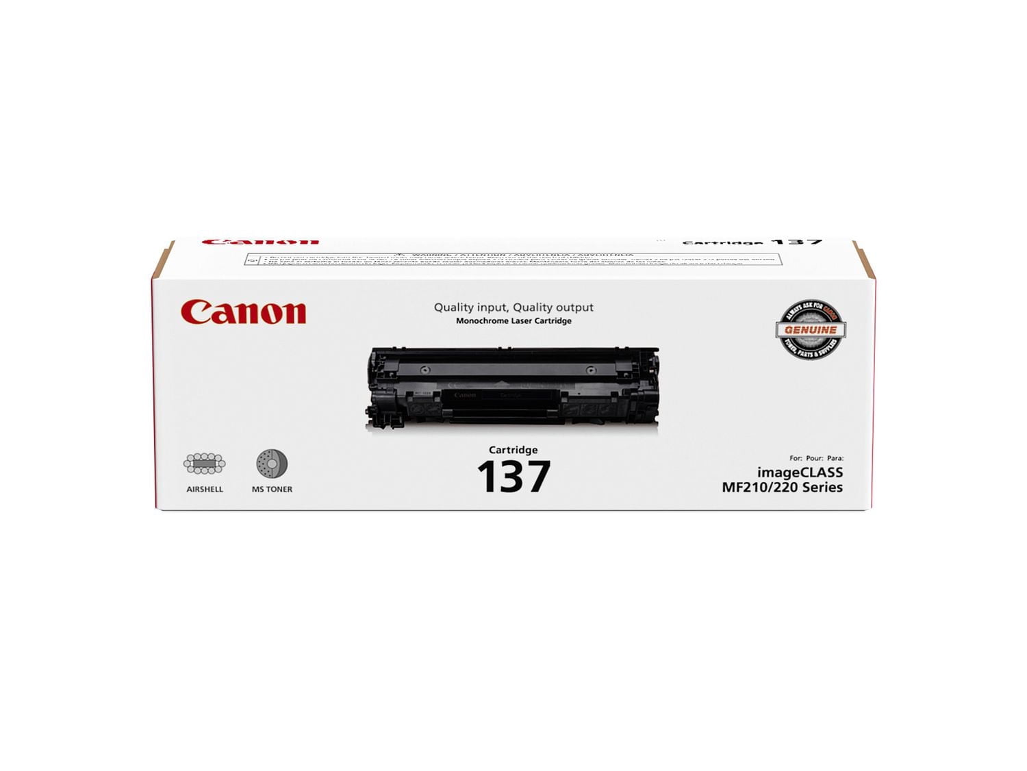 Cartouche de toner Canon Original 137 - Noir