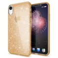 thumbnail image 1 of Case Compatible With Iphone Xr, Mobile Phone Cover Glitter Ultra-Slim Silicone Case, Back Cover Protective Cover, Glitter Sparkle Mobile Phone Case Bumper, Thin Bling Rhinestone Case, Color: Gold, 1 of 6