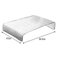 thumbnail image 4 of Riforla Housse de Climatiseur Mini-Split Housse de Climatiseur Extérieur en Papier D\'aluminium Housse de Protection pour Climatiseur Extérieur Housse d'Unité de Climatiseur Protection pour Meubles, 4 of 7