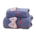 thumbnail image 2 of Yhmxh Room Decor-Couch Cover Bedding Comforter Sets Extra Large Bath Towel Set Of 2 Oversized Towel Super Soft Absorbent Bathroom Towel Set Microfiber Quick Dry Shower Towel For Hotel Bath Gym, 2 of 6