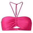 thumbnail image 1 of TIMIFIS Women's Plus Size Tie Back Triangle Bikini Top Swimwear, 1 of 3