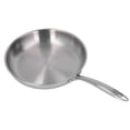 thumbnail image 1 of Tri Ply Stainless Steel Frying Pan, Non Stick Skillet with Stay Cool Handle, Dishwasher and Oven Safe Induction Cooking Pan, Professional Cookware Compatible with All Cooktops, 1 of 7