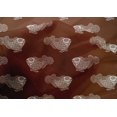 thumbnail image 4 of oneOone Cotton Silk Fabric Fish Block Printed Fabric 1 Yard 42 Inch Wide, 4 of 4