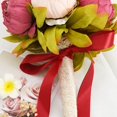 thumbnail image 3 of TONIFUL 1 Inch x 100yds Claret Red Satin Ribbon Wide Solid Fabric Ribbons Roll for Valentine's Day Gift Wrapping Invitation Floral Bouquets Hair Crafts Sewing Wedding New Year Eve Party Decoration, 3 of 6