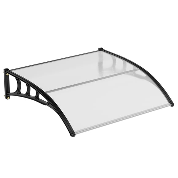 Outdoor Awning Canopy for Door & Window – Durable Polycarbonate Cover – UV, Rain & Sun Protection – Ideal for Patio, Porch, or Garden for Weather-Resistant