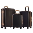 thumbnail image 1 of 3-Piece Hardside Luggage Set: 28 Inch, 24 Inch Large Suitcases with wheels and 20 Inch Carry On Luggage, 1 of 10