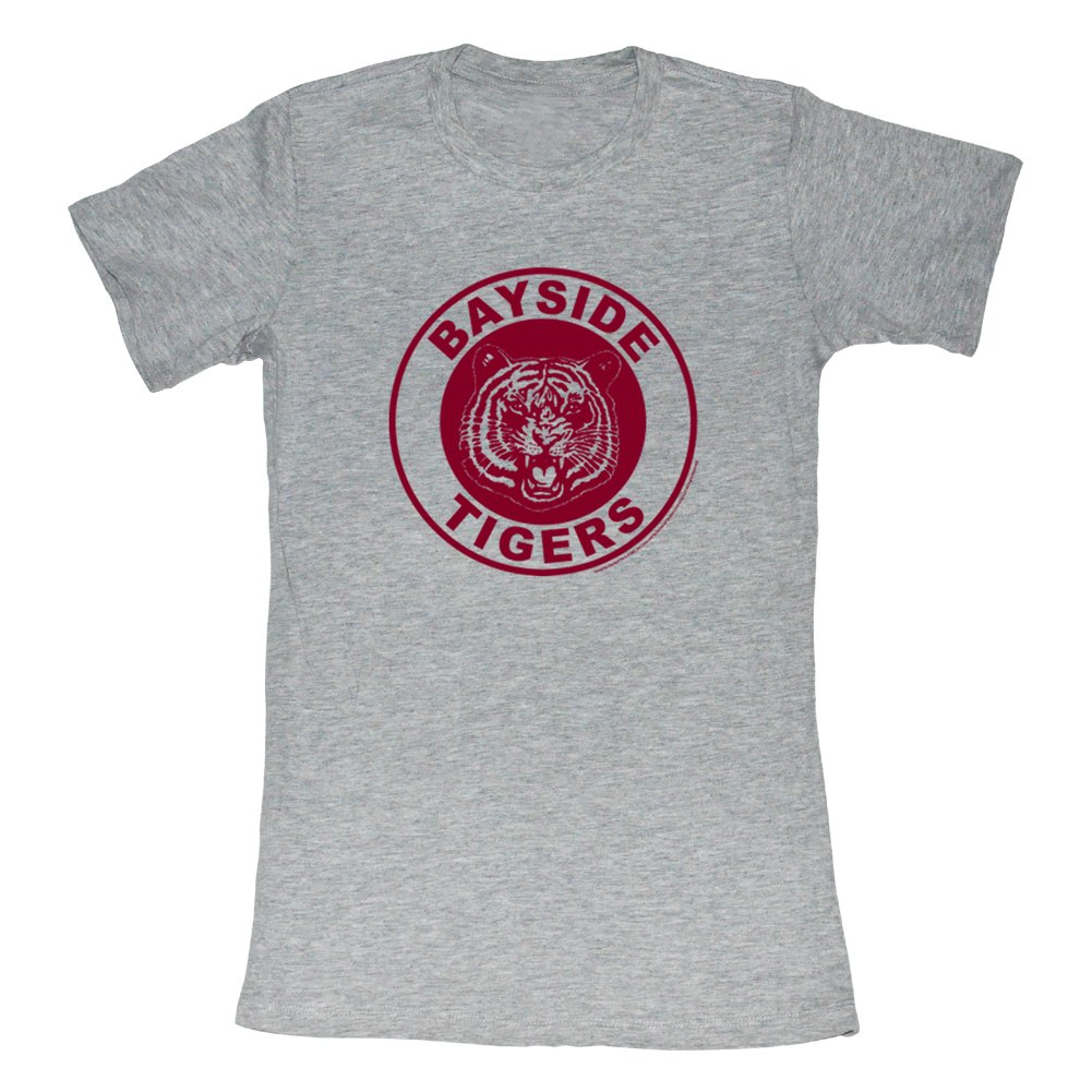 Saved By The Bell Tv Bayside Circle Juniors Short Sleeve T Shirt