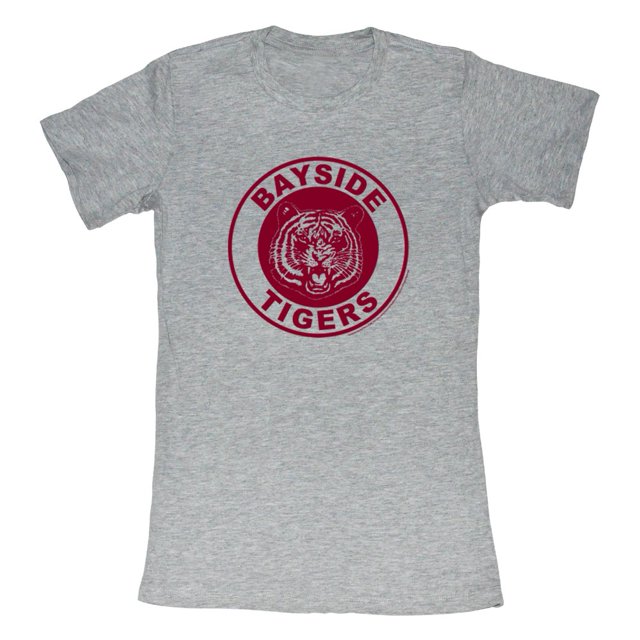Saved By The Bell Tv Bayside Circle Juniors Short Sleeve T Shirt