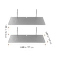 thumbnail image 3 of OULII 2pcs Heavy Duty Pegboard Shelf Brackets for Garage Storage and Craft Tool Organization, 3 of 4
