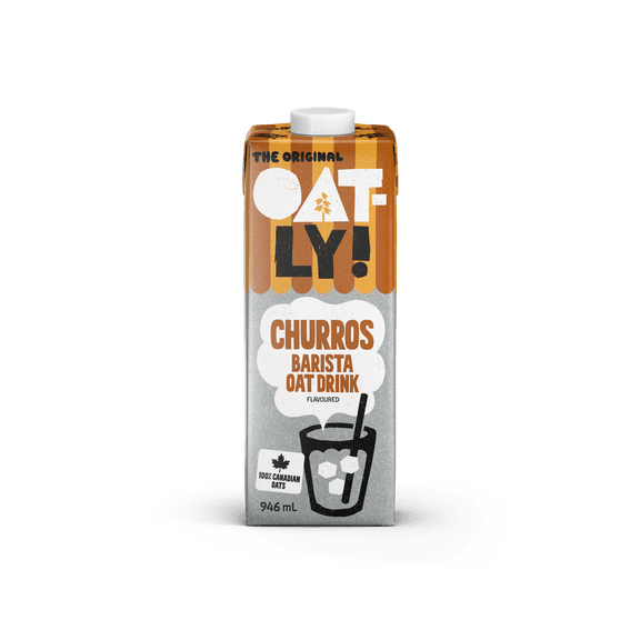 Oatly Oat Drink Barista Churros