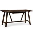 thumbnail image 1 of Allora Bureau d'Ordinateur Contemporain en Brun Tabac, 1 of 10