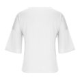 thumbnail image 4 of Birdeem Blouses à Manches Courtes Col en V Mode Décontractée pour Femmes, 4 of 9