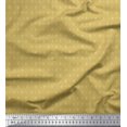 thumbnail image 1 of Soimoi Moss Georgette Fabric Poker Card Symbol Printed Fabric 1 Yard 42 Inch Wide, 1 of 3