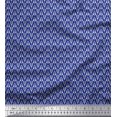 thumbnail image 1 of Soimoi Cotton Poplin Fabric Leaves Small Decor Fabric Printed Yard 56 Inch Wide, 1 of 3