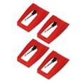 thumbnail image 3 of Conical  Ceramic Head Stylus , ABS+Aluminum 4Pcs Turntable Stylus, For Home Turntable Needle Accessory Replacement Most Phonographs, 3 of 8