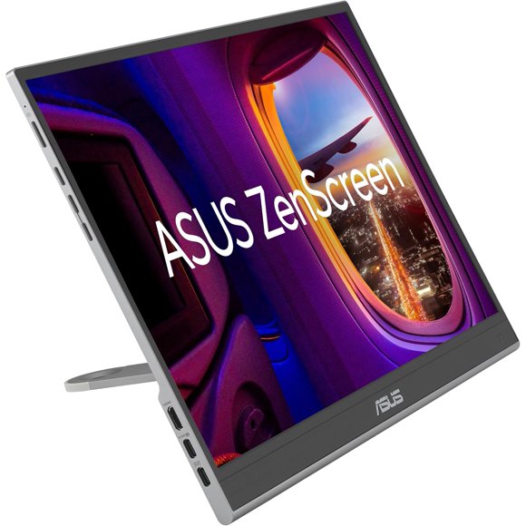 ZenScreen 16” OLED USB-C portable monitor (MQ16AHE) – Full HD, 100% DCI-P3, 1ms, HDR-10, Mini HDMI, Eye Care, Proximity Sensor, 360° kickstand, Compatible with Laptops, Smartphones, 3 yr warranty