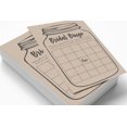 thumbnail image 3 of Inkdotpot 50Rustic Kraft Mason JarBingoGameCardsFor Bridal Wedding Shower Bachelorette Party Bulk Blank Square Fill In Gift Ideas, 3 of 7