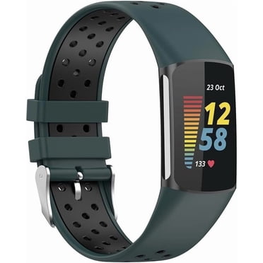 MYKOMI Bracelet Compatible avec les Bracelets Fitbit Charge 6/Fitbit Charge 5 pour Femmes et Hommes, Bracelet de Rechange Sport Doux et Respirant pour Fitbit Charge 6/Charge 5