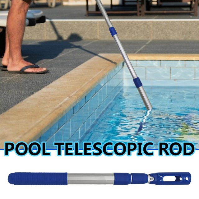 SDNall Swimming Pool Leaf Net Reinforced Aluminum Alloy 3- Telescopic Rod 90cm
