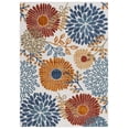 thumbnail image 4 of SAFAVIEH Cabana Garnet Floral Outdoor Area Rug, 4 of 9