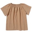 thumbnail image 3 of RXMEKW T-Shirt à Manches Courtes Doux et Respirant à Col Rond pour Enfants Tout-Petits Haut Uni pour Garçons Filles 100 % Polyester, 3 of 6