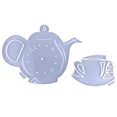 thumbnail image 1 of MasteelfCA 1 Set Silicone Clock Mold Kettle and Cup DIY Wall Hanging Decorative Clock Mold, 1 of 8