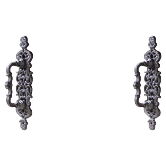 Transemion Decoration Door Handle With Strong Corrosion Resistance Unique Easy To Install 007E 2Set