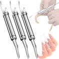 thumbnail image 1 of Jinsinto 5 in 1 Multifunctional Fish Mouth Knife, Household Shrimp Line Knife, Kitchen Fish Scale Planer, 1 of 5