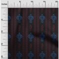 thumbnail image 1 of oneOone Viscose Chiffon Fabric Swirl & Paisley Ikat Print Fabric BTY 42 Inch Wide, 1 of 4