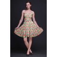 thumbnail image 2 of Bimba Robe d'Été Sans Manches Mini Fluide à Bretelles pour Femme, Robe Soleil à Imprimé Floral - Très Petit, 2 of 5