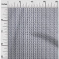 thumbnail image 1 of oneOone Viscose Chiffon Fabric Chevron & Triangle Block Decor Fabric Printed BTY 42 Inch Wide, 1 of 4