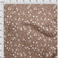 thumbnail image 4 of oneOone Polyester Spandex Brown Fabric Asian Floral Fabric For Sewing Printed Craft Fabric By The Yard 56 Inch Wide, 4 of 4