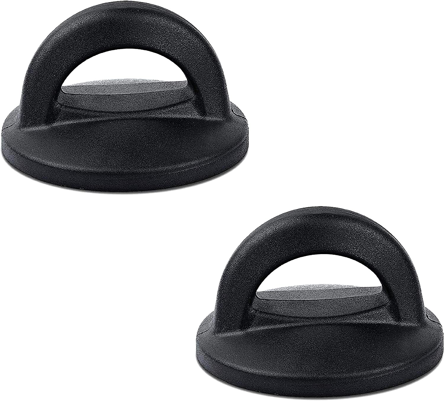 Bouton Universel de Couvercle de Casserole Compatible avec Couvercles de Crockpot, Poignée de Remplacement pour Couvercle de Poêle, Bouton de Casserole Résistant à la Chaleur pour Couvercles en Verre et en Acier, Poignée de Couvercle à Prise Facile, Batterie de Cuisine, 2.75”X1.77” (Lot de 2)