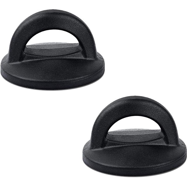 Universal Pot Lid Knob Compatible with Crockpot Lids, Pan Lid Replacement Handle, Heat Resistant Pot Knob for Glass, Steel Lids, Easy Grip Lid Handle, Kitchen Cookware, 2.75\u201dx1.77\u201d (2Pack)