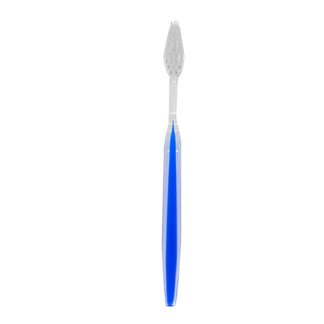 Disposable Travel Toothbrush & Toothpaste Set, Individually Wrapped Toiletries for Guests, Hotels, Camping, Emergency Kits, Soft Bristle Toothbrushes, Blue Plastic Case, 1 Count
