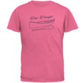 thumbnail image 1 of Summer Sun Pier Pressure Canoe Drawing Mens T Shirt, 1 of 1