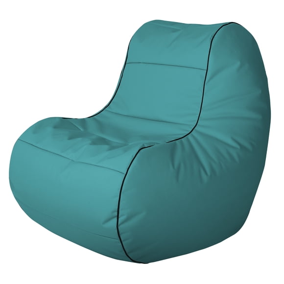 Gouchee Home ChillyBean Turquoise Waterproof Bean Bag Chair – Durable Polyester Oxford Fabric with PVC Backing, Filled with Polystyrene Beads, Suitable for Adults and Teens