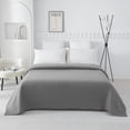 thumbnail image 1 of Mainstays Microfleece Blanket Gray T, 1 of 8