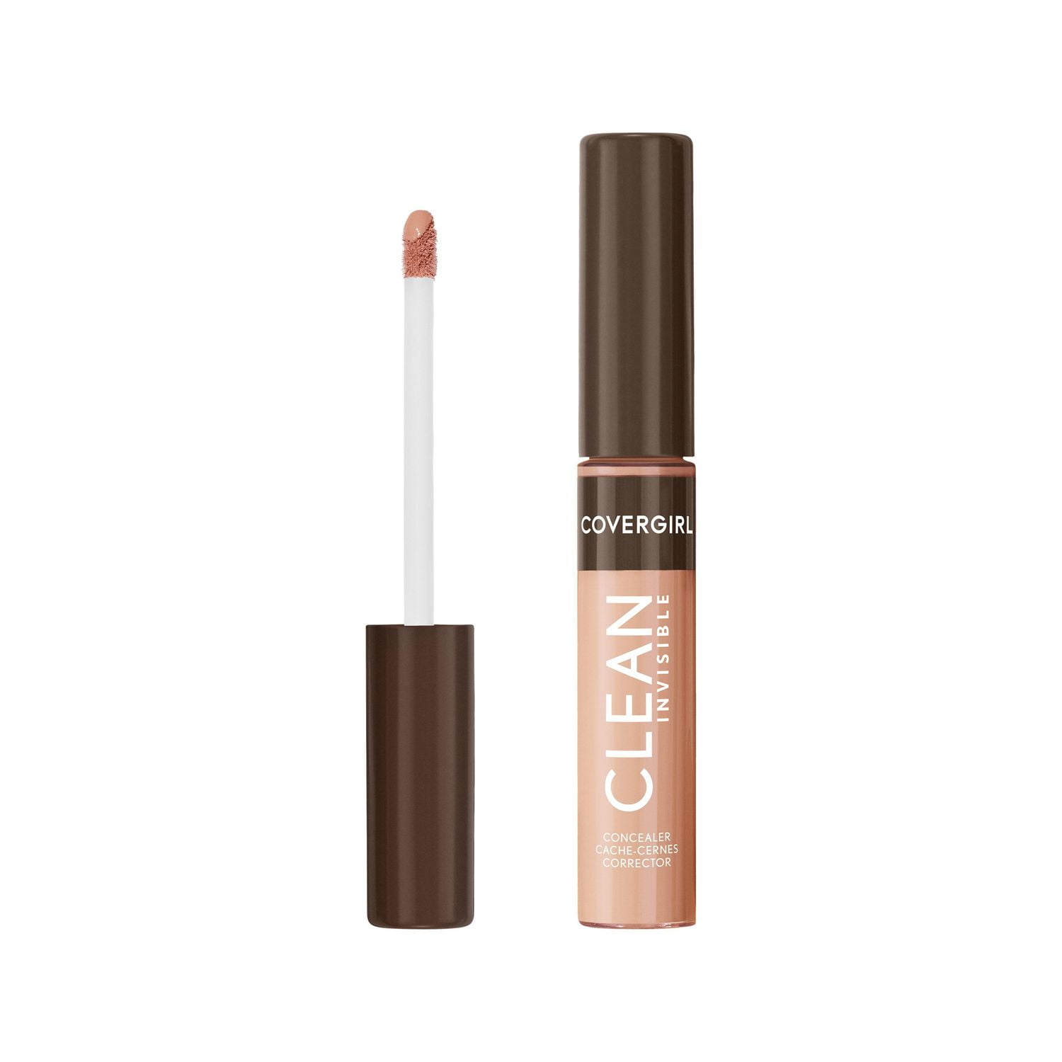 Clean Invisible Concealer, Lightweight, Hydrating, Vegan Formula made with 100% natural-origin pigments for a natural finish
