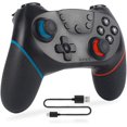 thumbnail image 1 of [2021 Upgraded Version] Wireless Switch Controller, Switch Pro Controller Gamepad Joypad with USB Charging cable & with Gyro and Gravity Sensor, Dual Shock and Turbo Function (NO NFC), 1 of 7