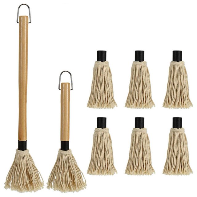 Grilling Basting Mop for Grilling Replacements Grilling brush Optional quantity